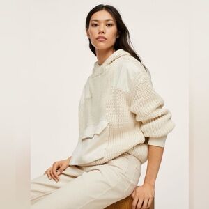 MANGO HOODED SWEATER - NWOT
